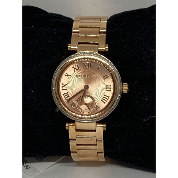 Michael Kors Skylar MK5971 Womens Stainless Steel Analog Dial Quartz Watch JK462 - Picture 3 of 12